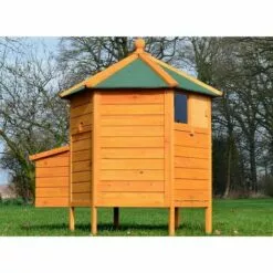 BB-LOISIR Poulailler Enclos Diametre : 125 Cm Cage Canard 2 Nichoir Modele : 128 Pavillon -Poulailler et élevage de la basse-cour Soldes Magasin 10088691 3