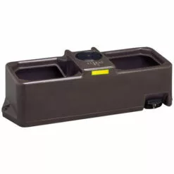 LA BUVETTE Abreuvoir Rectangulaire PE Double Niveau Constant 70l