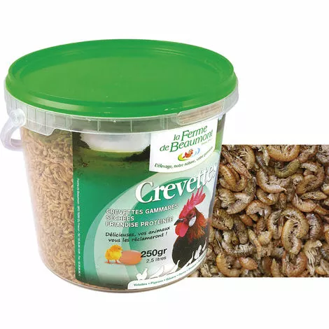 FERME DE BEAUMONT Crevettes Déshydratées 2,5 Litres (250 Gr) 1 FERME DE BEAUMONT Crevettes Déshydratées 2,5 Litres (250 Gr)
