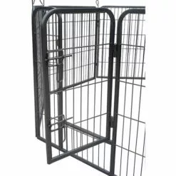 MUCOLA 8 Eléments 80x80cm Parc Pour Chiot, Clôture Pour, Enclos En Argent, Barrière Pour, Roue Libre 9 MUCOLA 8 Eléments 80x80cm Parc Pour Chiot, Clôture Pour, Enclos En Argent, Barrière Pour, Roue Libre -Poulailler et élevage de la basse-cour Soldes Magasin 12668491 5