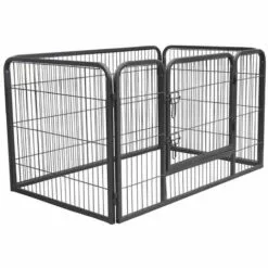 MUCOLA Roue Libre Pour Chiots Et Chiens, Barrière Pour Chiots, Parcours Pour Chiens -Poulailler et élevage de la basse-cour Soldes Magasin 12668492 4