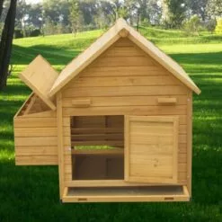 POULAILLER DIRECT Poulailler Challans 10 À 15 Poules Toit Bois -Poulailler et élevage de la basse-cour Soldes Magasin 13510113 4