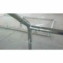 DESTOCKOUTILS Parc Grillagé Poulailler Enclos Pour Poules 12m2 Tubes 38mm -Poulailler et élevage de la basse-cour Soldes Magasin 13742279 3