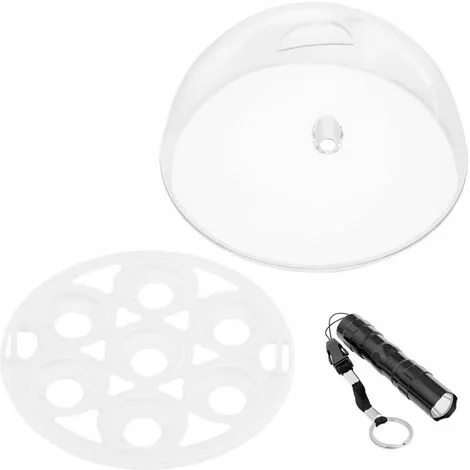 INCUBATO Couveuse Semi Automatique Incubateur Digital LED Machine À Couver 7 Oeufs Poule - Marron, Blanc 5 INCUBATO Couveuse Semi Automatique Incubateur Digital LED Machine À Couver 7 Oeufs Poule - Marron, Blanc – Image 5