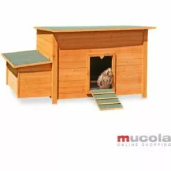 MUCOLA Nid De Ponte Poulailler + Couvercle Articulé Lièvre Poulailler étable Petite Cage D'animal De Compagnie