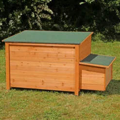 MUCOLA Nid De Ponte Poulailler + Couvercle Articulé Lièvre Poulailler étable Petite Cage D'animal De Compagnie -Poulailler et élevage de la basse-cour Soldes Magasin 14351146 5