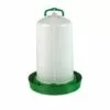 CHEMIN DES POULAILLERS Abreuvoir Poule En Plastique Premium Avec Poignée Et Bouchon 12l Vert - Gaun