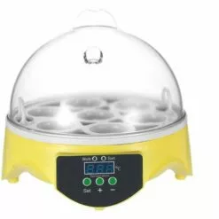 ASUPERMALL Incubateur Automatique Intelligent Pour Oeufs 7 Oeufs Ac220V Eu Plug