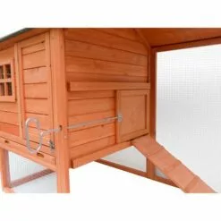 WILTEC Poulailler Enclos Et Abri Spacieux Bois D'épicéa Toit En Bitume 1710x800x1100 Mm Élevage Basse-cour -Poulailler et élevage de la basse-cour Soldes Magasin 1526565 4