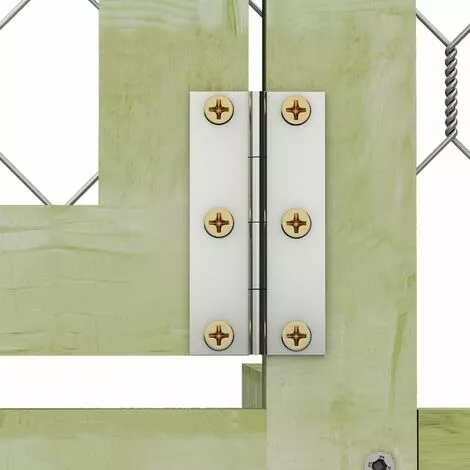 VidaXL Poulailler 1,5x1,5x2 M Pinède Imprégnée - Vert 5 VidaXL Poulailler 1,5x1,5x2 M Pinède Imprégnée - Vert – Image 5