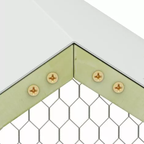 VidaXL Poulailler 4,5x1,5x2 M Pinède Imprégnée - Vert 4 VidaXL Poulailler 4,5x1,5x2 M Pinède Imprégnée - Vert – Image 4