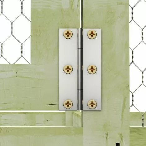 VidaXL Poulailler 4,5x1,5x2 M Pinède Imprégnée - Vert 5 VidaXL Poulailler 4,5x1,5x2 M Pinède Imprégnée - Vert – Image 5