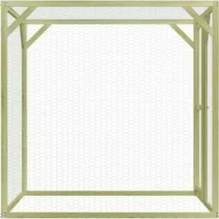 VidaXL Poulailler 1,5x1,5x1,5 M Pinède Imprégnée - Vert -Poulailler et élevage de la basse-cour Soldes Magasin 15373739 3