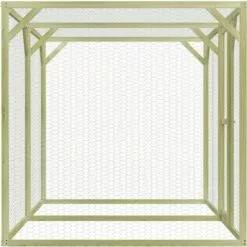 VidaXL Poulailler 1,5x3x1,5 M Pinède Imprégnée - Vert 7 VidaXL Poulailler 1,5x3x1,5 M Pinède Imprégnée - Vert -Poulailler et élevage de la basse-cour Soldes Magasin 15373742 3