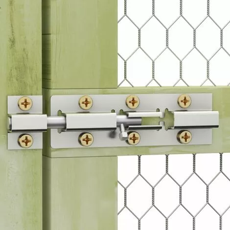 VidaXL Poulailler 1,5x3x1,5 M Pinède Imprégnée - Vert 5 VidaXL Poulailler 1,5x3x1,5 M Pinède Imprégnée - Vert – Image 5