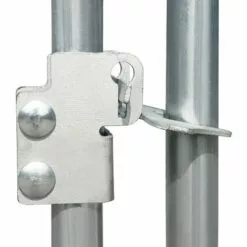 VidaXL Poulailler D'extérieur 2,75 X 8 X 1,92 M Acier Galvanisé - Argent -Poulailler et élevage de la basse-cour Soldes Magasin 15561374 5