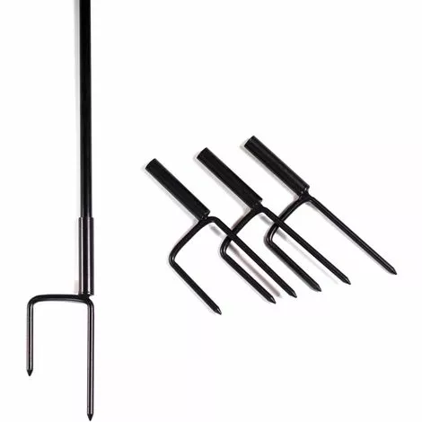 IDMARKET Kit Clôture Filet à Poules 50 M Avec Porte 15 Piquets Double Pointes 4 IDMARKET Kit Clôture Filet à Poules 50 M Avec Porte 15 Piquets Double Pointes – Image 4