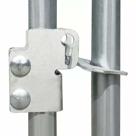 Poulailler 3 X 1 X 1,5 M Acier Galvanisé VidaXL 4 Poulailler 3 X 1 X 1,5 M Acier Galvanisé VidaXL – Image 4