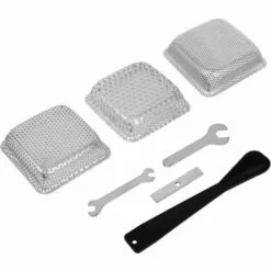 EBERTH Broyeur Moulin à Malt Moulin à Grains Moulin à Céréales Hacheur Électrique Avec Bac De Récupération De 52L (Moteur 1100W, 230V, Trémie 7L, Lames En Acier Inoxydable, 3 Tamis Différents) -Poulailler et élevage de la basse-cour Soldes Magasin 17269589 5