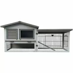 WILTEC Poulailler Gris Clair 144x52,5x68,5 Cm Bois Nichoir & Enclos Bac Amovible Nettoyage Cage Basse-cour 8 WILTEC Poulailler Gris Clair 144x52,5x68,5 Cm Bois Nichoir & Enclos Bac Amovible Nettoyage Cage Basse-cour -Poulailler et élevage de la basse-cour Soldes Magasin 17741944 4