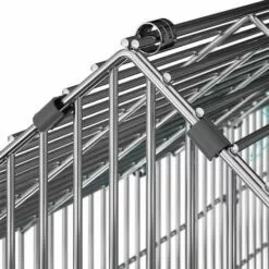 DEUBA Enclos Lapin Métal Extérieur Parc Clapier à Lapin 180x75cm Toit Amovible Bache Protection UV Inclus Vert 8 DEUBA Enclos Lapin Métal Extérieur Parc Clapier à Lapin 180x75cm Toit Amovible Bache Protection UV Inclus Vert -Poulailler et élevage de la basse-cour Soldes Magasin 18476638 4