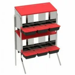 AVIMAC Pondoir Pour Poules Avec Pieds (x 36 Poules)