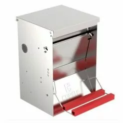 AVIMAC Mangeoire à Pédale 6 Kg Vert.