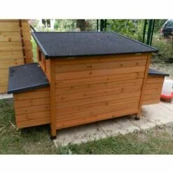 ONYX Pondoir Pour Poulailler Sussex L Et Xl 2 Places Bois Fsc -Poulailler et élevage de la basse-cour Soldes Magasin 18991368 4