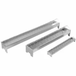 KERBL FRANCE Mangeoire Poule Galvanisée 7X50CM