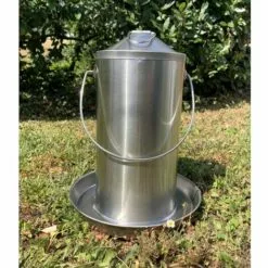 POULAILLER DIRECT Abreuvoir Poule En Acier Inoxydable 4l - Gaun -Poulailler et élevage de la basse-cour Soldes Magasin 19946890 4