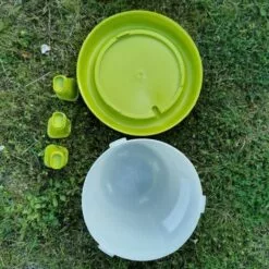 CHEMIN DES POULAILLERS Abreuvoir Poule À Pieds En Bioplastique Végétal Eco 8l -Poulailler et élevage de la basse-cour Soldes Magasin 19946898 4