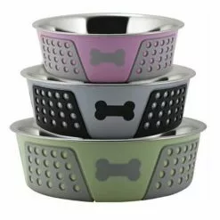 IBANEZ Auge En Acier Inoxydable. Belle Salle à Manger Noire 450 ML.