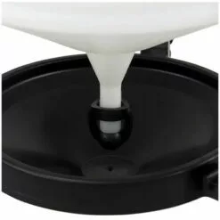 CHICK'A Abreuvoir Sur Pied En Plastique, 24 L - Noir / Blanc -Poulailler et élevage de la basse-cour Soldes Magasin 23546532 5