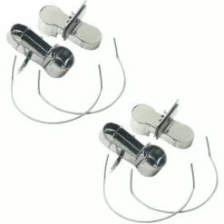 CHICK'A Abreuvoir Sabot Aluminium Lapins Par 4