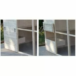 Habrita Poulailler XXL - 4,69 M² -Poulailler et élevage de la basse-cour Soldes Magasin 2391824 3