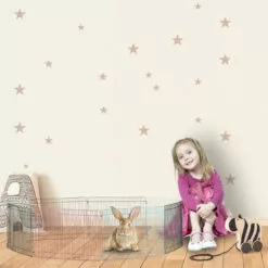 Relaxdays Cage Extérieur Lapin, 8 éléments, Pour Petits Animaux, Enclos Cochon D’inde, 24 Cm De Haut, Multicolore -Poulailler et élevage de la basse-cour Soldes Magasin 23970862 3