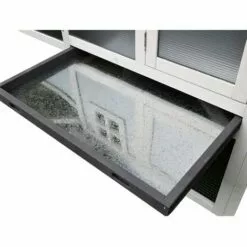 Melko Poulailler Avec Toit En Tôle Ondulée Poulailler De Poules Pondeuses Volières -Poulailler et élevage de la basse-cour Soldes Magasin 24033874 5