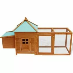 Hommoo Poulailler D'exterieur HDV06937 -Poulailler et élevage de la basse-cour Soldes Magasin 25430606 3