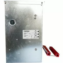 COPELE Mangeoire Anti-nuisible Safeed 6 Kg - Gris / Rouge -Poulailler et élevage de la basse-cour Soldes Magasin 26675892 5