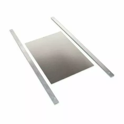 CHEMIN DES POULAILLERS Porte Pour Portier Automatique Poulailler En Aluminium Taille Medium 1 CHEMIN DES POULAILLERS Porte Pour Portier Automatique Poulailler En Aluminium Taille Medium