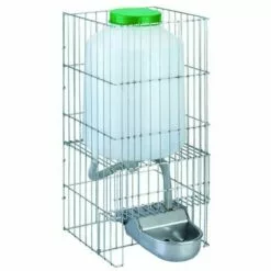 SUINGA Abreuvoir Pour Chien En Aluminium Avec Réservoir De 8 Litres