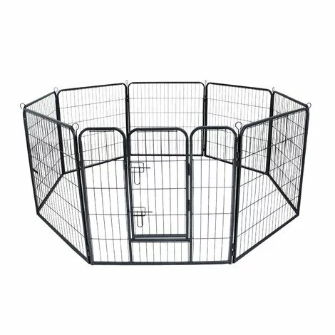 WILTEC Enclos Parc Extérieur Pour Chien Et Chat Grillage Barrière Protection Animaux Domestiques M 210x80cm 1 WILTEC Enclos Parc Extérieur Pour Chien Et Chat Grillage Barrière Protection Animaux Domestiques M 210x80cm