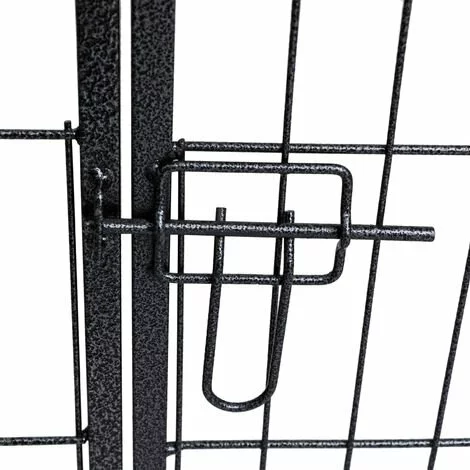 WILTEC Enclos Parc Extérieur Pour Chien Et Chat Grillage Barrière Protection Animaux Domestiques M 210x80cm 3 WILTEC Enclos Parc Extérieur Pour Chien Et Chat Grillage Barrière Protection Animaux Domestiques M 210x80cm – Image 3