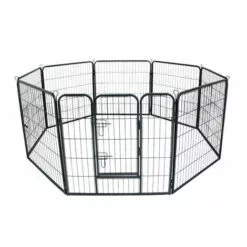 WILTEC Enclos Parc Extérieur Chien Et Chat Grillage Barrière Protection Animaux Domestiques L 210x100cm