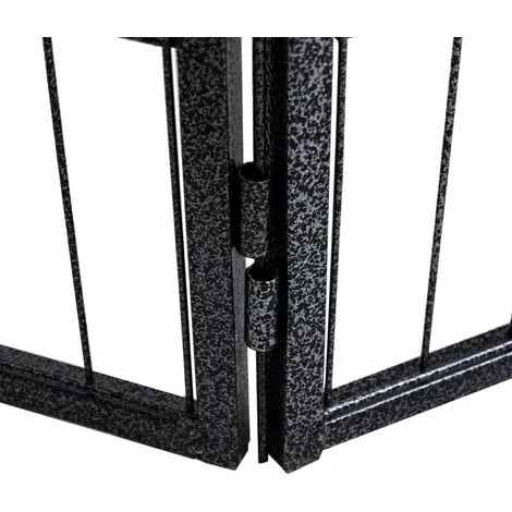 WILTEC Enclos Parc Extérieur Chien Et Chat Grillage Barrière Protection Animaux Domestiques L 210x100cm 5 WILTEC Enclos Parc Extérieur Chien Et Chat Grillage Barrière Protection Animaux Domestiques L 210x100cm – Image 5