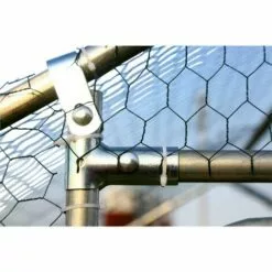 ESTEXO Enclos Extérieur Poulailler 3x6 M Cage à Poulet -Poulailler et élevage de la basse-cour Soldes Magasin 29543073 4