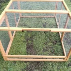 CHEMIN DES POULAILLERS Parc Grillagé Pour Poulailler Farmer L Et Xl Bois Fsc -Poulailler et élevage de la basse-cour Soldes Magasin 29831863 4
