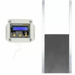 CHICK'A Portier Automatique + Trappe Pour Poulailler