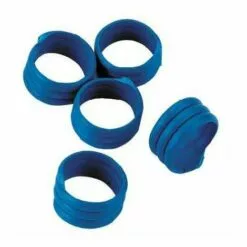 KERBL FRANCE Bague D'identification Volailles 16mm Bleu - Lot De 20 Pièces