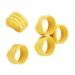 KERBL FRANCE Bague D'identification Volailles 16mm Jaune - Lot De 20 Pièces